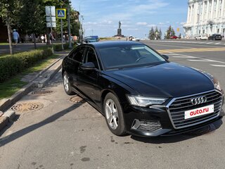 2021 Audi A6 45 TFSI V (C8), чёрный, 4970000 рублей, вид 4