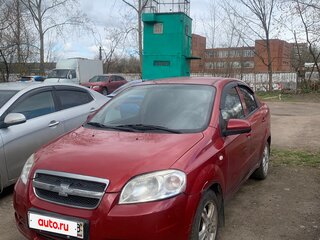 2009 Chevrolet Aveo I Рестайлинг, красный, 250000 рублей, вид 2
