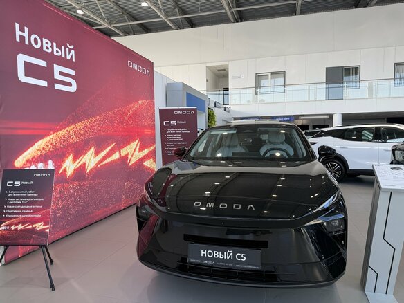 2026 Omoda C5 II, чёрный - вид 25
