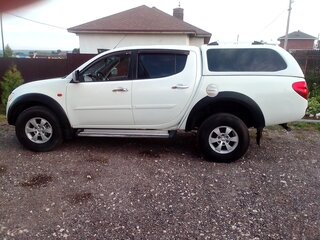 2008 Mitsubishi L200 IV, белый, 1150000 рублей, вид 5
