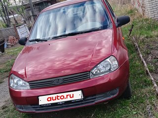 2007 Lada (ВАЗ) Kalina I, красный, 160000 рублей, вид 1