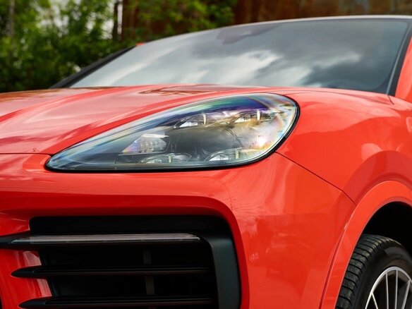 2019 Porsche Cayenne Coupé III, оранжевый, 8500000 рублей - вид 16