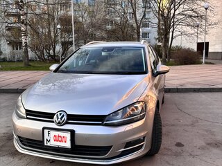 2014 Volkswagen Golf VII, серебристый, 1370000 рублей, вид 1