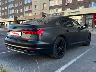 2021 Audi A6 45 TFSI V (C8), чёрный, 4800000 рублей, вид 5