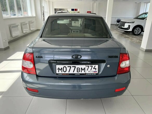 2008 Lada (ВАЗ) Priora I, серый - вид 4