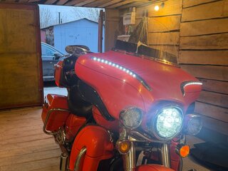 2012 Harley-Davidson Electra Glide, оранжевый, 950000 рублей, вид 1