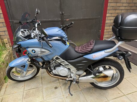 2001 BMW F 650 CS, синий, 490000 рублей, вид 1