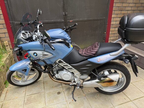 2001 BMW F 650 CS, синий, 490000 рублей