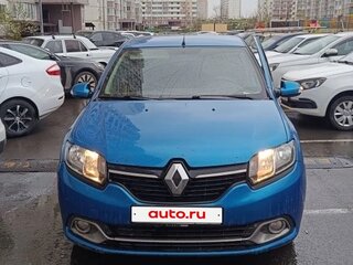 2014 Renault Logan II, синий, 670000 рублей, вид 2