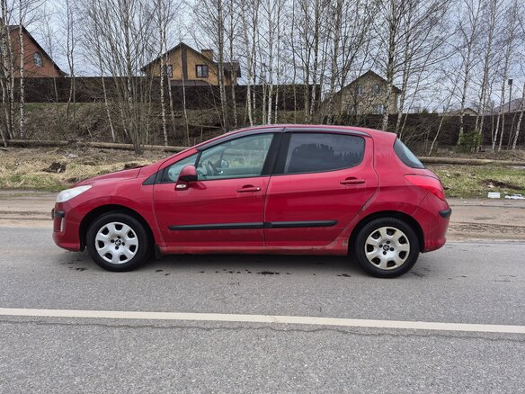 2008 Peugeot 308 I, красный, 380000 рублей - вид 5