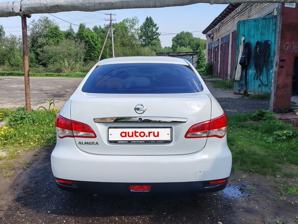 2013 Nissan Almera III (G15), белый, 670000 рублей - вид 10