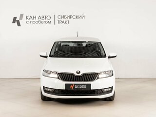 2019 Skoda Rapid I Рестайлинг, белый, 1400300 рублей, вид 2