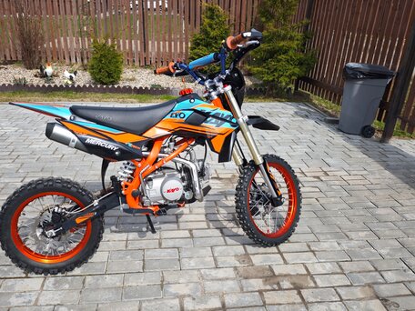 2023 Kayo Evolution YX125EM, синий, 78000 рублей, вид 2