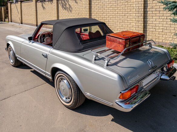 1968 Mercedes-Benz SL-Класс 280 5-speed II (W113), серый, 15500000 рублей - вид 10