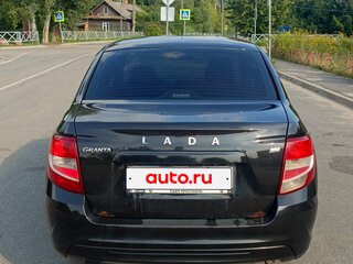 2019 Lada (ВАЗ) Granta I Рестайлинг, чёрный, 300000 рублей, вид 3