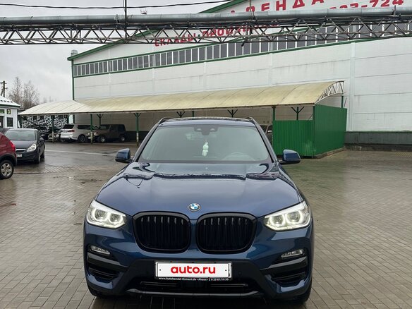 2018 BMW X3 20d xDrive III (G01), синий, 3800000 рублей