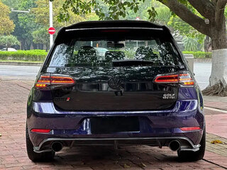 2019 Volkswagen Golf VII Рестайлинг, синий, 1310100 рублей, вид 4