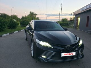 2020 Toyota Camry VIII (XV70), чёрный, 3590000 рублей, вид 5