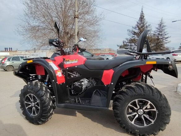 2026 Stels ATV-600YL Леопард, красный - вид 8