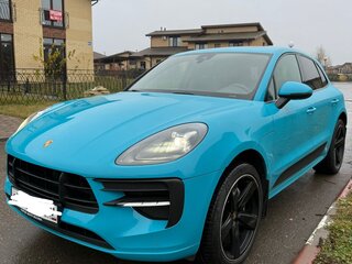 2019 Porsche Macan I Рестайлинг, голубой, 4800000 рублей, вид 3