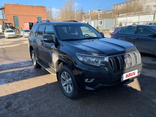 2019 Toyota Land Cruiser Prado 150 Series Рестайлинг 2, чёрный, 4750000 рублей, вид 2