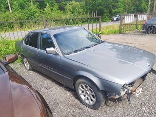 1990 BMW 5 серии 525i III (E34), серый, 180000 рублей, вид 2