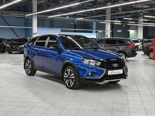 2021 Lada (ВАЗ) Vesta SW Cross I, синий, 1069000 рублей, вид 3