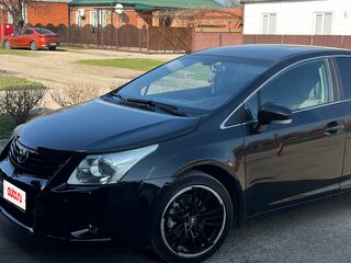 2009 Toyota Avensis III, чёрный, 938000 рублей, вид 1