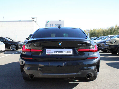 2021 BMW 3 серии 320d xDrive VII (G2x), чёрный, 3999000 рублей, вид 5