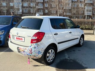 2014 Skoda Fabia II Рестайлинг, белый, 723000 рублей, вид 3