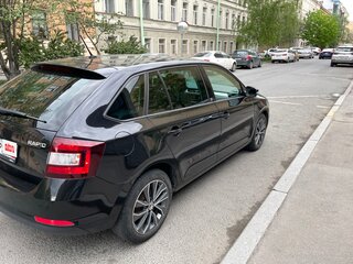 2018 Skoda Rapid I Рестайлинг, чёрный, 1500000 рублей, вид 4