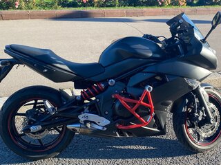 2013 Kawasaki ER-4F (Ninja 400R), чёрный, 380000 рублей, вид 4
