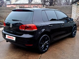 2011 Volkswagen Golf VI, чёрный, 800000 рублей, вид 4