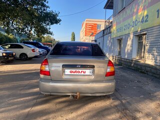 2008 Hyundai Accent ТагАЗ II, бежевый, 380000 рублей, вид 4