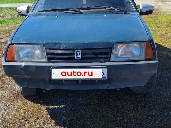 1999 Lada (ВАЗ) 21099, синий, 70000 рублей