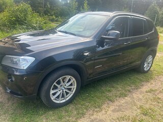 2014 BMW X3 20i xDrive II (F25), чёрный, 1640000 рублей, вид 3