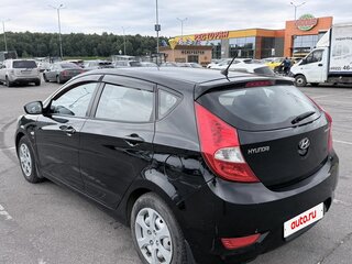 2014 Hyundai Solaris I, чёрный, 695000 рублей, вид 4
