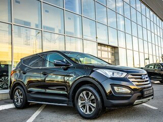 2012 Hyundai Santa Fe III, чёрный, 1600000 рублей, вид 1