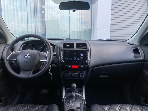 2013 Mitsubishi ASX I Рестайлинг, чёрный, 933000 рублей - вид 9