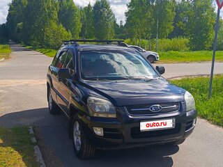 2008 Kia Sportage II, чёрный, 655000 рублей, вид 2