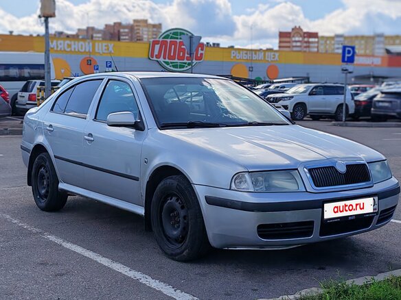 2008 Skoda Octavia I (A4) Рестайлинг, серебристый - вид 3