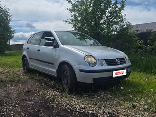 2002 Volkswagen Polo IV, серебристый, 200000 рублей, вид 1