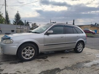 1999 Mazda Familia S-Familia S-Wagon VIII (BJ), серебристый, 215000 рублей, вид 5
