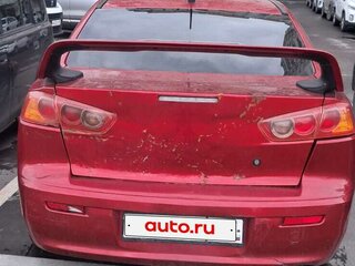2008 Mitsubishi Lancer X, красный, 480000 рублей, вид 3