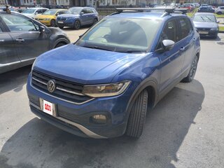 2021 Volkswagen T-Cross I, синий, 1650000 рублей, вид 2