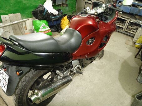 1999 Suzuki GSX 750F Katana, красный, 270000 рублей, вид 4
