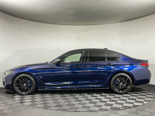 2021 BMW 5 серии 530d xDrive VII (G30/G31/G38) Рестайлинг, синий, 5348000 рублей, вид 5