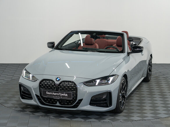 2025 BMW 4 серии 430i G22, G23, G26 Рестайлинг, серый - вид 29