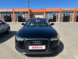 2012 Audi A6 IV (C7), чёрный, 1500000 рублей, вид 1