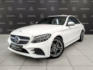 2020 Mercedes-Benz C-Класс 180 IV (W205) Рестайлинг, белый, 3190000 рублей, вид 1